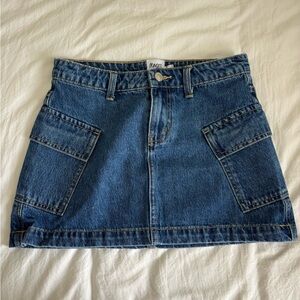 Princess Polly Denim Mini Skirt